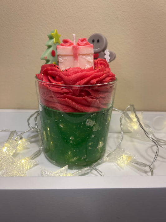 Weihnachts-Monster Kerze